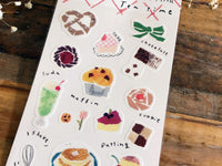 Tamura Miki Masking Sheet of Sticker / Tea Time