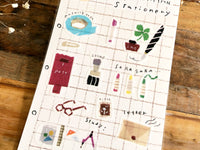 Tamura Miki Masking Sheet of Sticker / Stationery