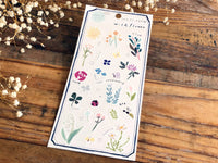 Tamura Miki Masking Sheet of Sticker / Wild Flower