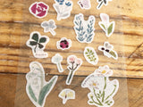 Tamura Miki Masking Sheet of Sticker / Wild Flower
