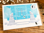 Tabineko Postcard - Winter