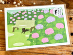 Tabineko Postcard - Summer