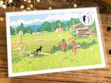 Tabineko Postcard - Summer