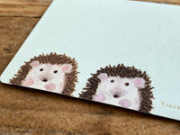 Yonezu Yusuke Message Cards - Hedgehog