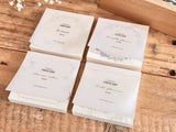 High Quality Botanical Garden Letterpress Memo Pad - Flower Wreath