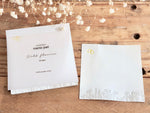 High Quality Botanical Garden Letterpress Memo Pad - Wildflowers & Butterflies