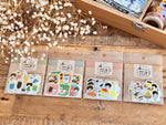 Papier Platz x Mizutama Flake Stickers / Seal bits - Cafe Series