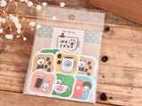 Papier Platz x Mizutama Flake Stickers / Seal bits - Cafe Series