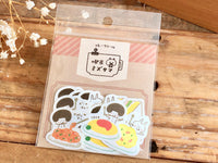 Papier Platz x Mizutama Flake Stickers / Seal bits - Cafe Series