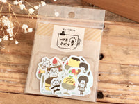 Papier Platz x Mizutama Flake Stickers / Seal bits - Cafe Series
