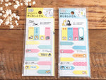 PLUS+STUDY Sticky Index Tabs / One Point Sticker / Sticky Notes - Shibanban & Nyanbanban