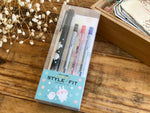 "Style Fit" Jet stream 3 color ballpoint pen - kanahei's small animals