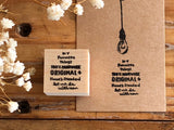 Kubominoki Original Wooden Rubber Stamp - Original
