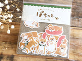 Furukawa Mino Paper Sticker / Shiba Inu