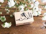 Kubominoki Original Rubber Stamp - Squirrel