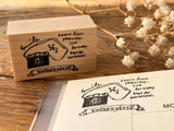 Nonnlala Original Rubber Stamp - Camera Smile 365