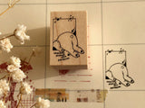 Nonnlala Original Rubber Stamp - Polar Bear's Buttocks