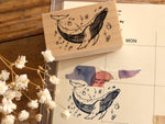 Nonnlala Original Rubber Stamp - Whale