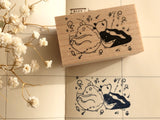 Nonnlala Original Rubber Stamp - Polar Bear & Panda