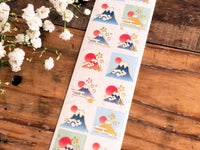 Sheet of Sticker - Tradtional Japanese Mountain Fuji