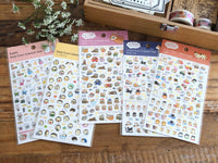 Annual Event Schedule Sheet of Stickers -Shiba Inu