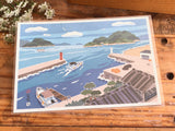 Michikusa Postcard - Port Town