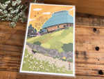 Michikusa Postcard - Old House