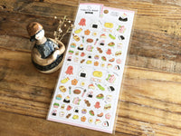Sheet of Stickers - Bento Food