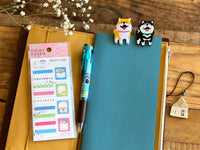 PLUS+STUDY Sticky Index Tabs / One Point Sticker / Sticky Notes - Shibanban