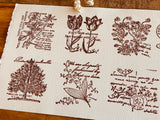 Botanical Wooden Stamp / Tulip