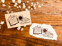 Nonnlala Original Rubber Stamp - Cafe Time
