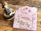 Japanese Washi Masking Stickers / Seal bits - Flowering Season