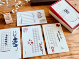 High Quality LetterPress Message Card Sets, 60 cards per box