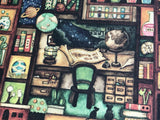 Fantasy Street Zakka Store Postcard / Science Boy's Room