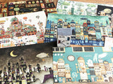 Fantasy Street Zakka Store Postcard / Crystal Snow Temple