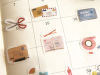 Japanese Washi Masking Stickers / Seal bits - Stationery