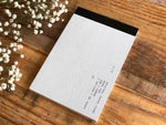 YOHAKU Collage Craft / Writing Paper / Notepad - Kraft