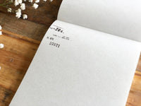 YOHAKU Collage Craft / Writing Paper / Notepad - Kraft