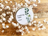 Japanese Die-Cut Washi Masking Tape / Leaves