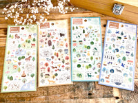 Forest Sheet of Stickers -  Summer