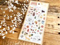 Forest Sheet of Stickers -  Autumn