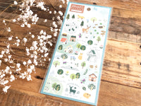 Forest Sheet of Stickers -  Summer