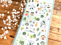 Forest Sheet of Stickers -  Summer