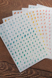 Lin Chia Ning Pring-on sticker Set / Dots