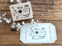Nonnlala Original Rubber Stamp - Memo