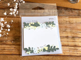 Die-Cut Sticky Note - Leaves