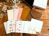 High Quality LetterPress Message Card Sets with envelopes