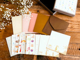 High Quality LetterPress Message Card Sets with envelopes