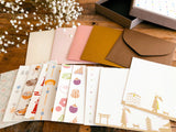 High Quality LetterPress Message Card Sets with envelopes