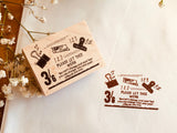 Nonnlala Original Rubber Stamp - 3/6 Clip